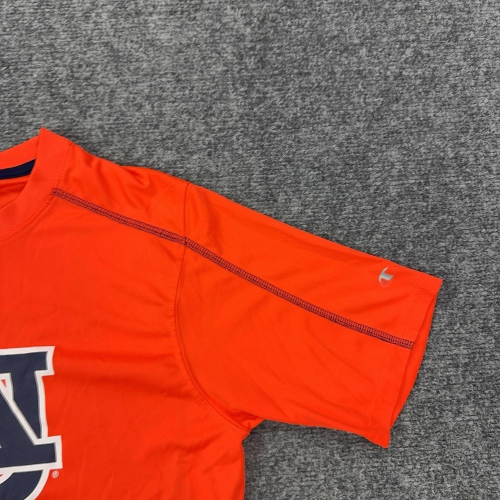 Auburn Tigers Shirt Mens Medium Orange NCAA Football Champion Graphic Tee Top - Picture 4 of 9